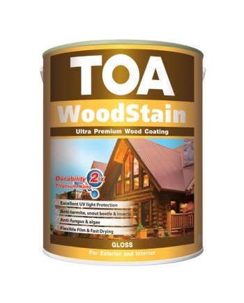 TOA WOODSTAIN GLOSS 9103 GOLDEN PINE 1 LITRE