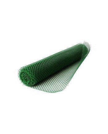 PLASTIC MESH DEXZON #15MM 0.9x5M GREEN