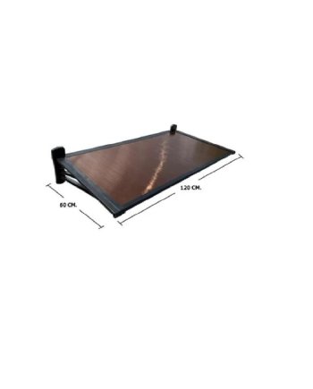 SUNSHIELD DIY AWNING 60X120CM L.BROWN